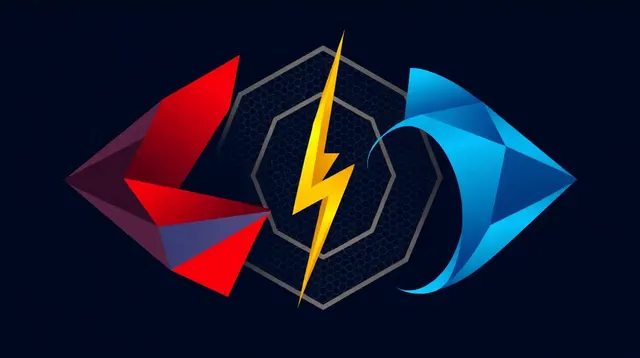 Sniper bot vs scalper bot crypto trading difference - automated trading strategy comparison showing sniper precision versus scalper frequency with blockchain visualization